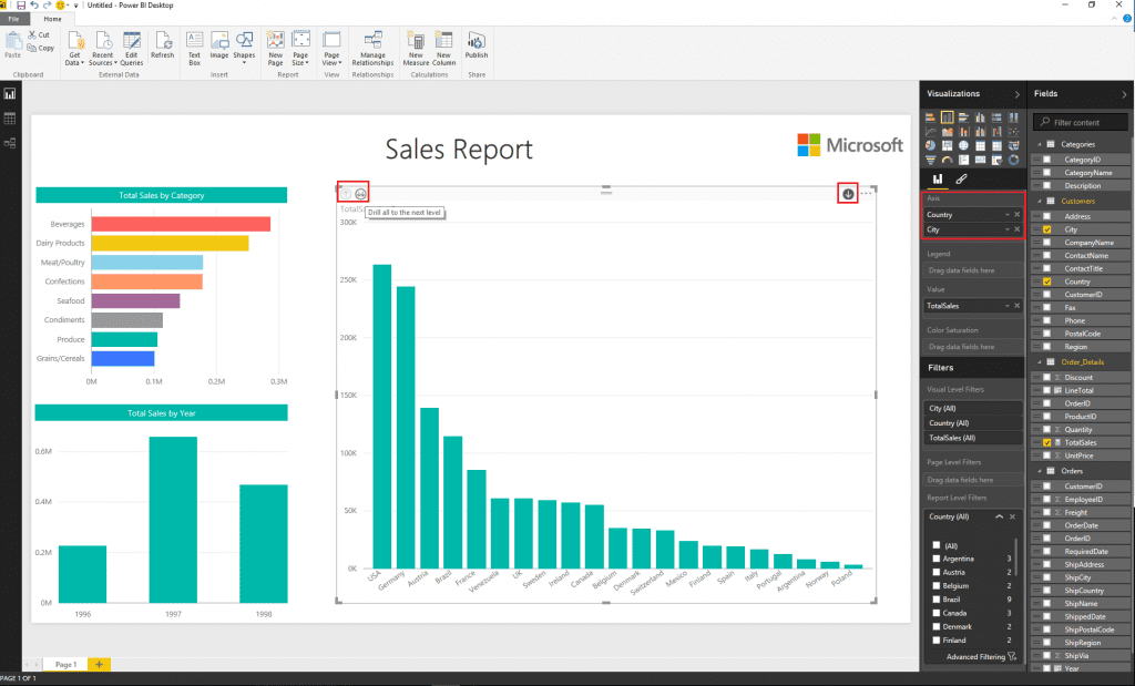 power bi tool shadow metrics 