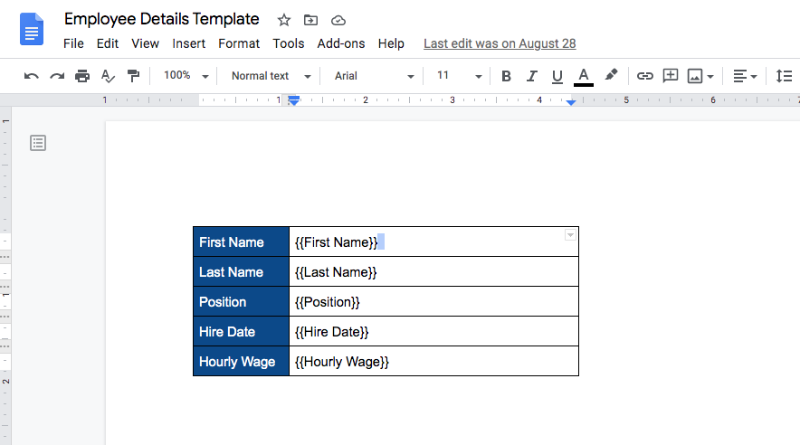 How To Put A Grid On Google Docs